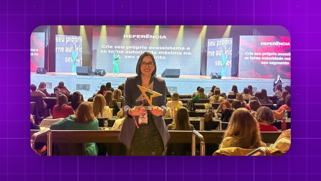 Brusquense brilha em evento nacional e inspira outras mulheres a empreender